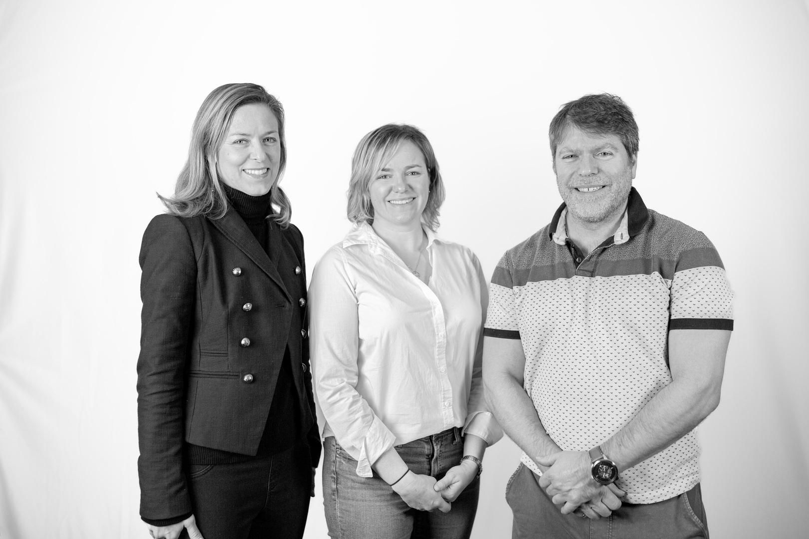 Sandra-Cynthia, Mathilde, et Yanik Péloquin